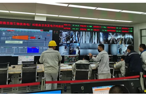 梅里斯區(qū)實現(xiàn)零碳熱力全覆蓋，齊齊哈九洲環(huán)境能源農(nóng)林生物質熱電聯(lián)產(chǎn)項目二號機組并網(wǎng)成功