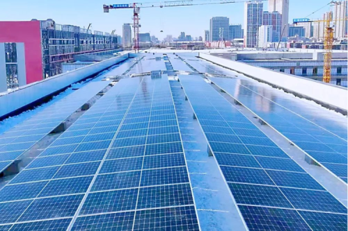 九洲集團(tuán)承建哈爾濱電機(jī)廠屋頂光伏項(xiàng)目一期工程成功并網(wǎng)發(fā)電！